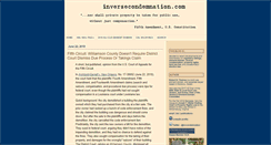 Desktop Screenshot of inversecondemnation.com